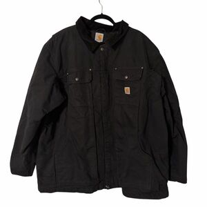 Carhartt Full Swing Quick Duck Thinsulate Men's Full Zip Jacket Size 3XL XXXL